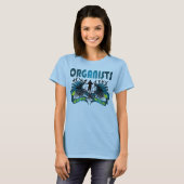 Organisten wild gegangen T-Shirt (Vorne ganz)