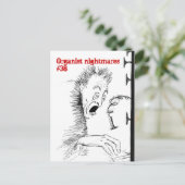 Organistische Albträume Nr.38 Postkarte (Stehend Vorderseite)