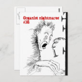 Organistische Albträume Nr.38 Postkarte (Vorne/Hinten)