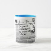 Organistschlagzeilen (BRITISCHE Rechtschreibung) - Tasse (Zentrum)