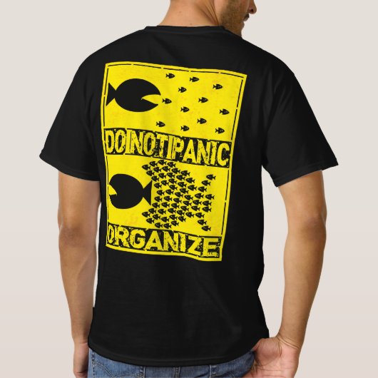 Organize T-Shirt (Rückseite)