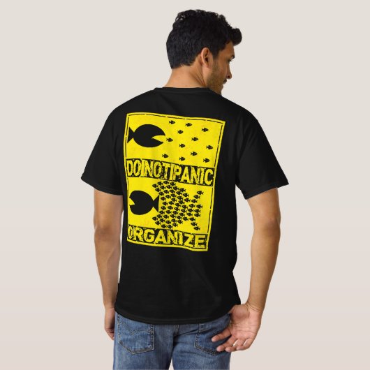 Organize T-Shirt (Schwarz voll)