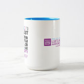 Organize to Outlast Mug Zweifarbige Tasse (Mittel)