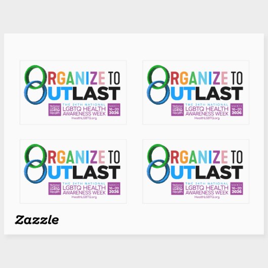 Organize to Outlast Sticker (Blatt)