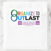 Organize to Outlast Sticker (Tasche)