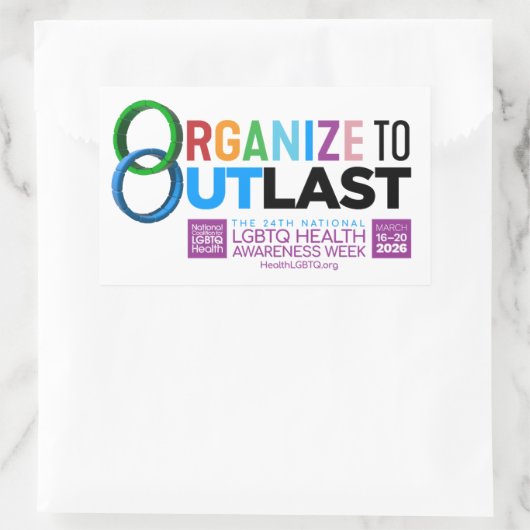 Organize to Outlast Sticker (Tasche)