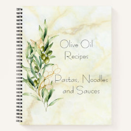 Organizer für moderne Olivenzweige Notizblock