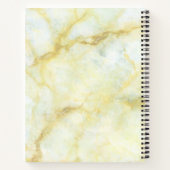 Organizer für moderne Olivenzweige Notizblock (Rückseite)