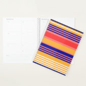 ORGANIZER YELLOW BLAU STRIPTER Planer (Anzeige)