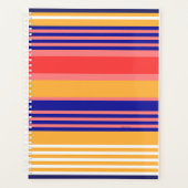 ORGANIZER YELLOW BLAU STRIPTER Planer (Vorderseite)