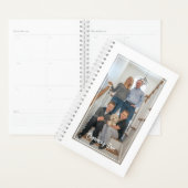 Organizing Mom Photo Personalized White Planer (Anzeige)