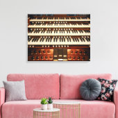 Organkonsole Leinwanddruck (Insitu (Wohnzimmer))
