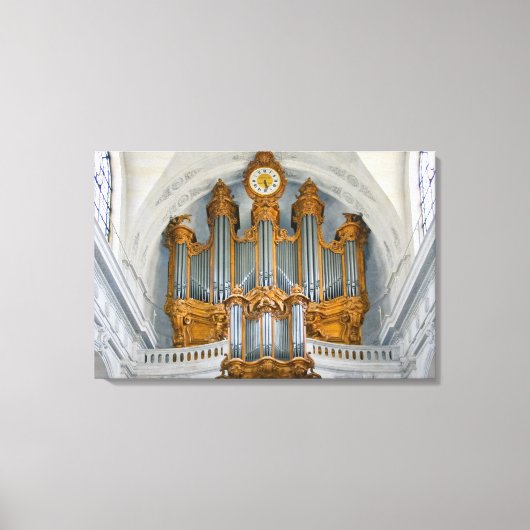 Organkonsole Leinwanddruck (Vorderseite)