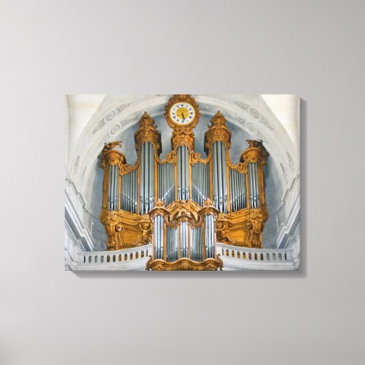 Organkonsole Leinwanddruck (Vorderseite)