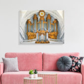 Organkonsole Leinwanddruck (Insitu (Wohnzimmer))