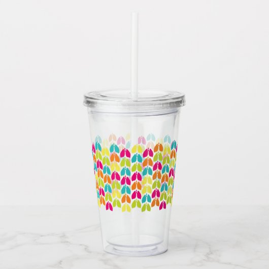 Organlunge | Acrylic Tumbler Acryltrinkbecher (Vorderseite)