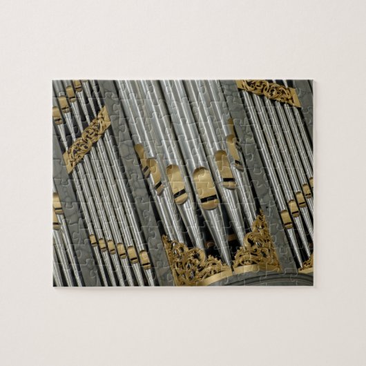 Organpfeife Puzzle (Horizontal)