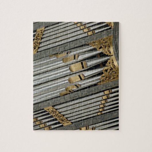 Organpfeife Puzzle (Vertikal)