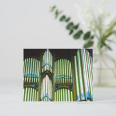 Organpfeifen (3) postkarte (Stehend Vorderseite)