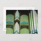 Organpfeifen (3) postkarte (Vorne/Hinten)