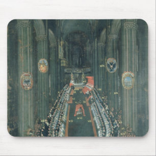 Organplatte, das Sitzen des Rates Mousepad