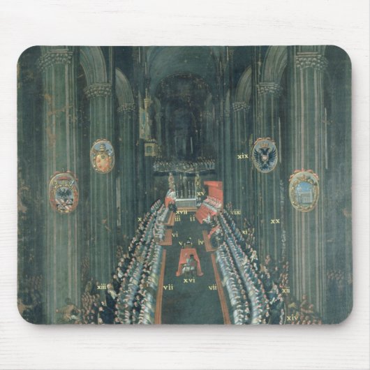 Organplatte, das Sitzen des Rates Mousepad (Vorne)
