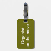 Organreisen Gepäckanhänger (Rückseite vertikal)