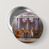 Organs für immer! Kathedrale von Béziers Button (Vorne & Hinten)