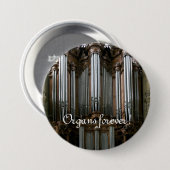 Organs für immer! Schaltfläche St. Eustache Button (Vorne & Hinten)