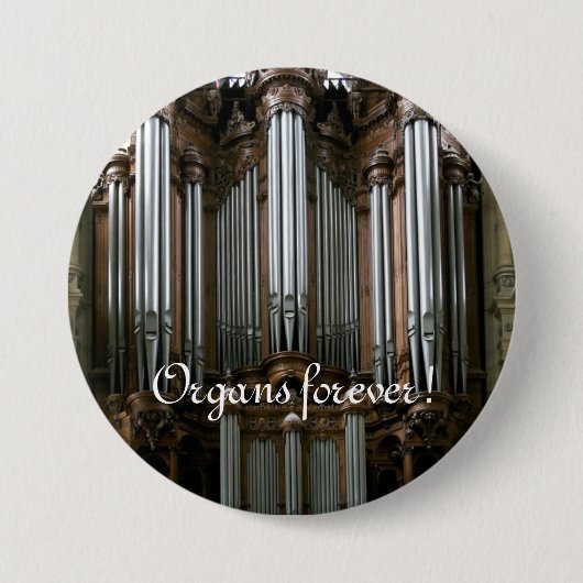 Organs für immer! Schaltfläche St. Eustache Button (Vorderseite)