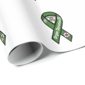 Organspende-Band Geschenkpapier (Rolleneckpunkt)