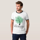Organspende-Baum T-Shirt (Vorne ganz)