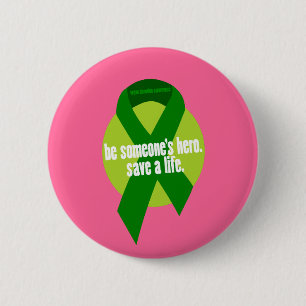 Organspende-Bewusstseins-Knopf Button