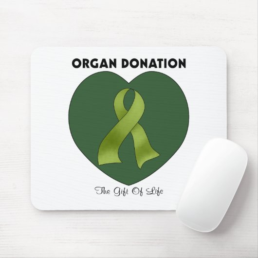 Organspende: Das Geschenk des Lebens Mousepad (Mit Mouse)