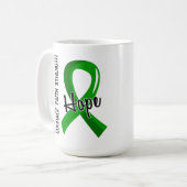 Organspende der Mut-Glauben-Hoffnungs-5 Kaffeetasse (Vorderseite Links)