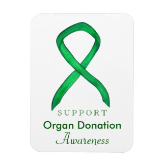 Organspende Grünes Bewusstsein Magnet