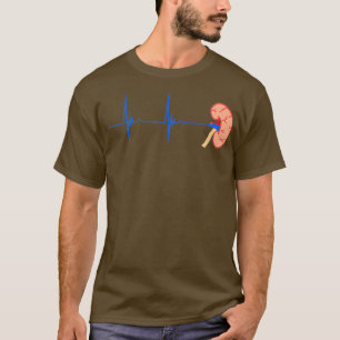 Organspende Herzschlag EKG Puls T-Shirt