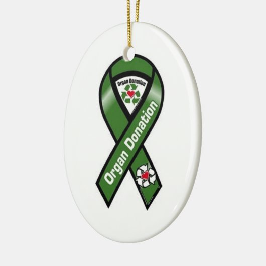 Organspende Keramikornament (Links)