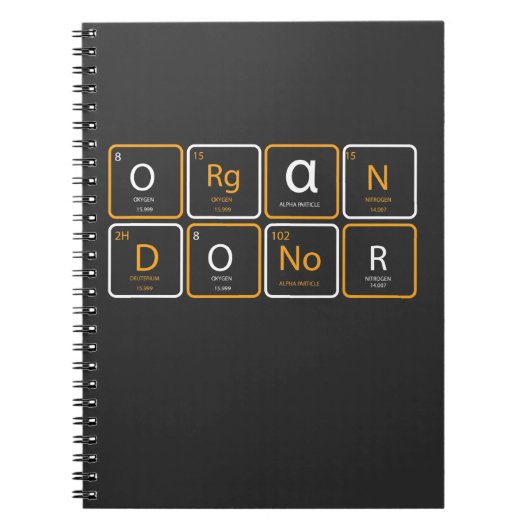 Organspende Niere Spender Medizinische Gesundheit Notizblock (Vorderseite)