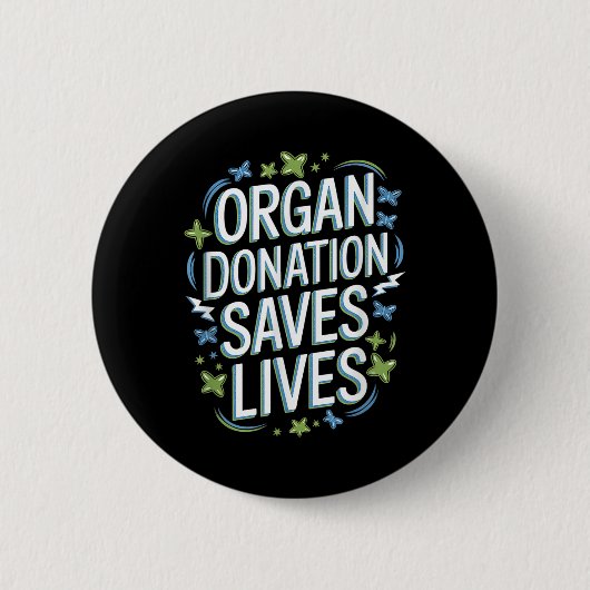 Organspende Rette Lebenszeit durch nationale Spend Button (Vorderseite)