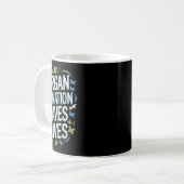 Organspende Rette Lebenszeit durch nationale Spend Kaffeetasse (Vorderseite Links)