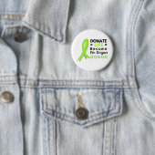 Organspende rettet Leben, Transplantationsbewussts Button (Beispiel)