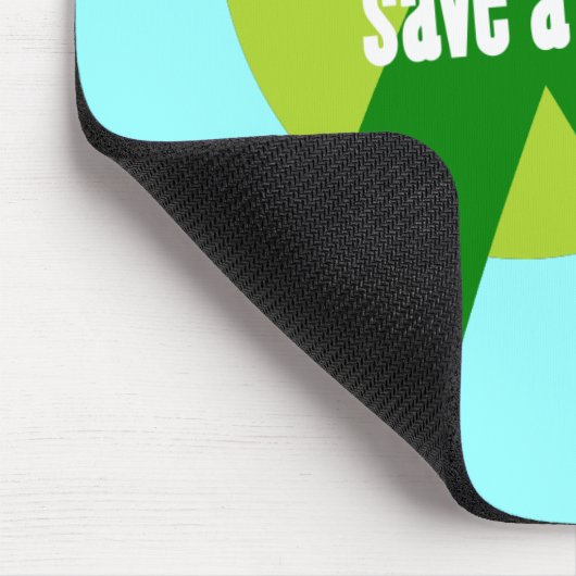 Organspende Sensibilisierung für Mousepads (Ecke)