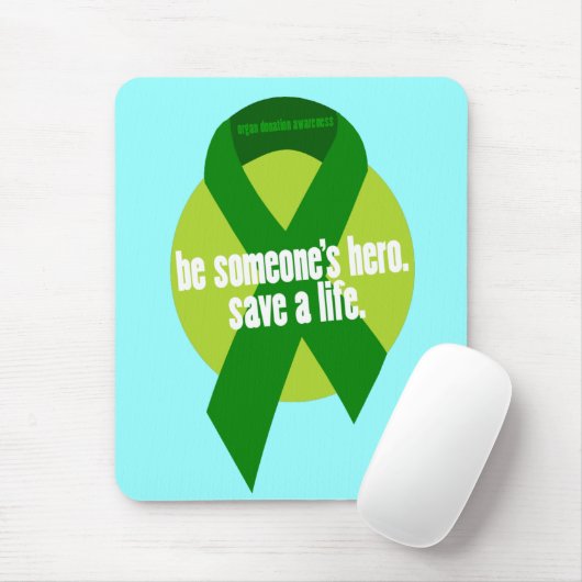 Organspende Sensibilisierung für Mousepads (Mit Mouse)