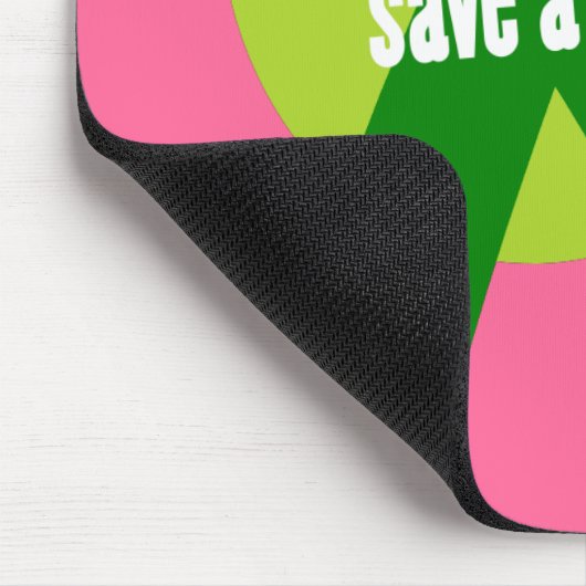 Organspende Sensibilisierung für Mousepads (Ecke)