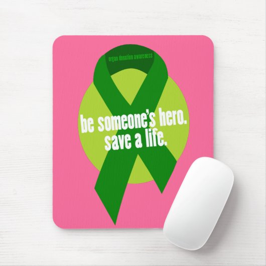 Organspende Sensibilisierung für Mousepads (Mit Mouse)