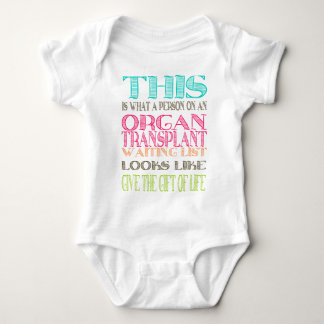 Organspendebewusstsein Baby Strampler