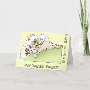 Organspender dank dankeskarte