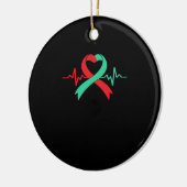 Organspender Ogran Transplantation Warrior Operati Keramik Ornament (Links)