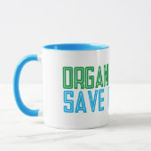 Organspender Rettete Tasse (Links)